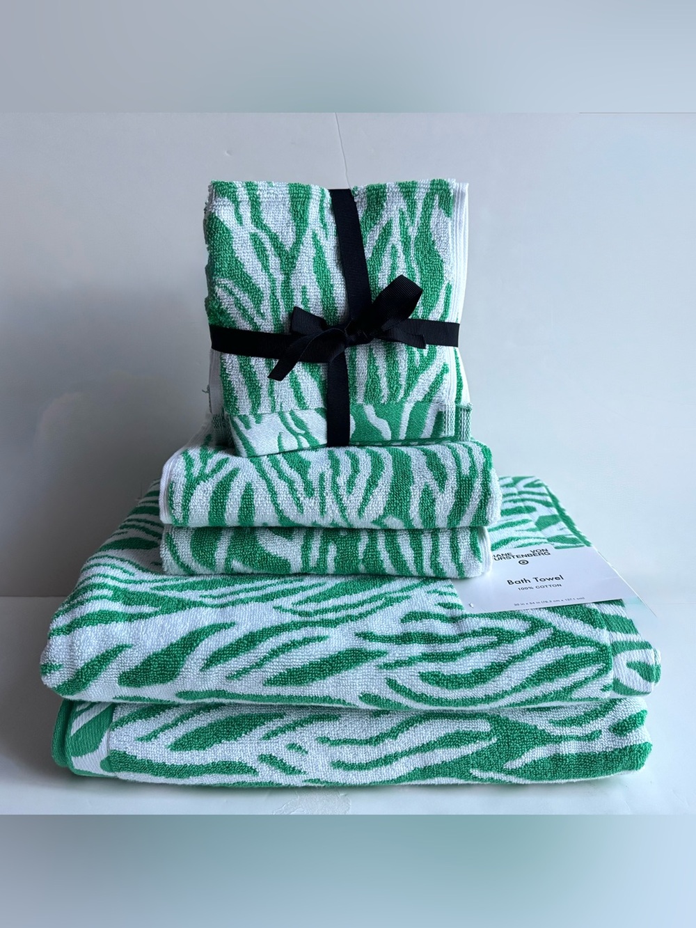 Diane Von Furstenberg Target Sea Twig Complete Bath/Hand Towel & Washcloth Set